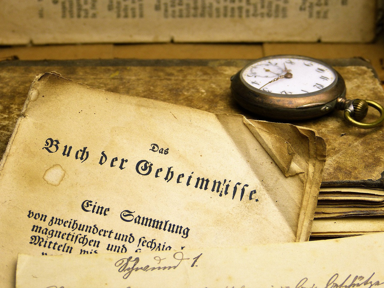 Ein Buch voller Geheimnisse