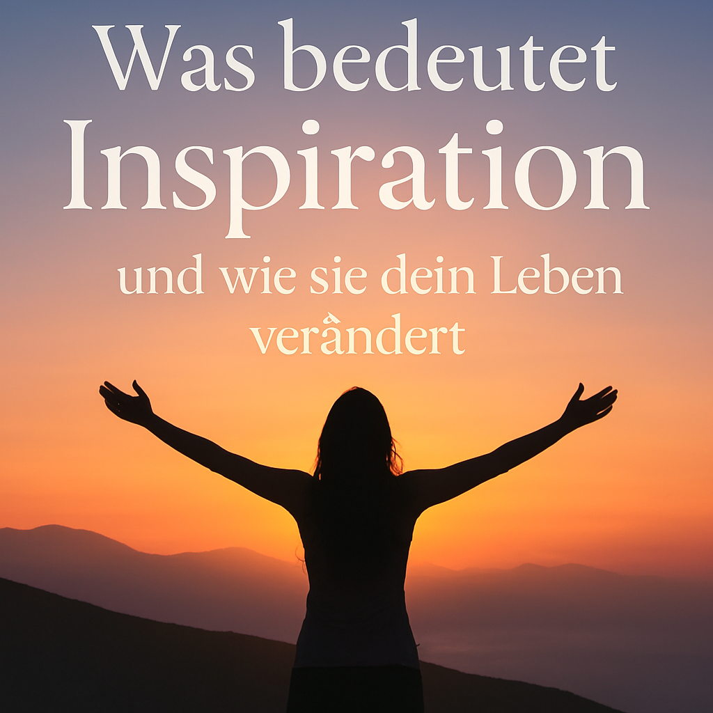 „Was bedeutet Inspiration”